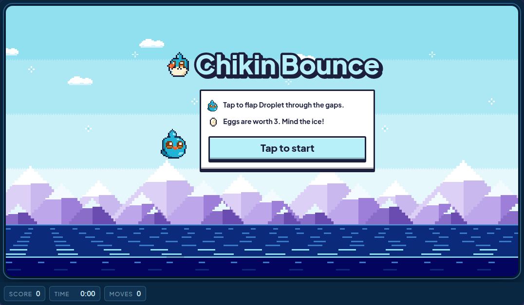 A new game of Chikin Bounce