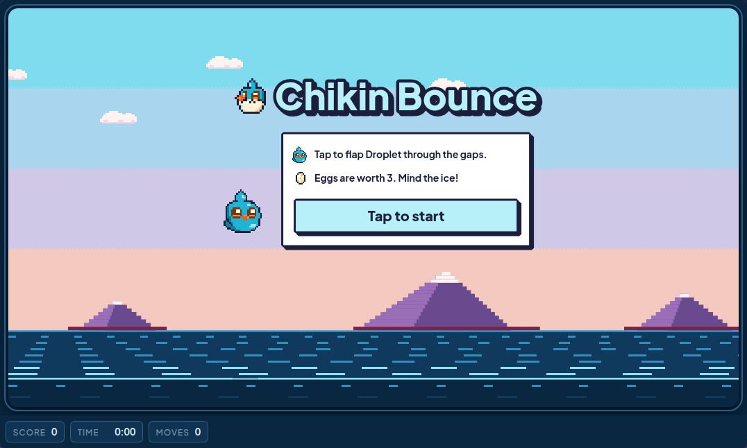A new game of Chikin Bounce