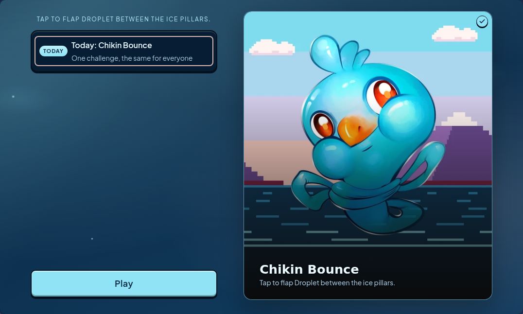 The hall of Chikin Bounce