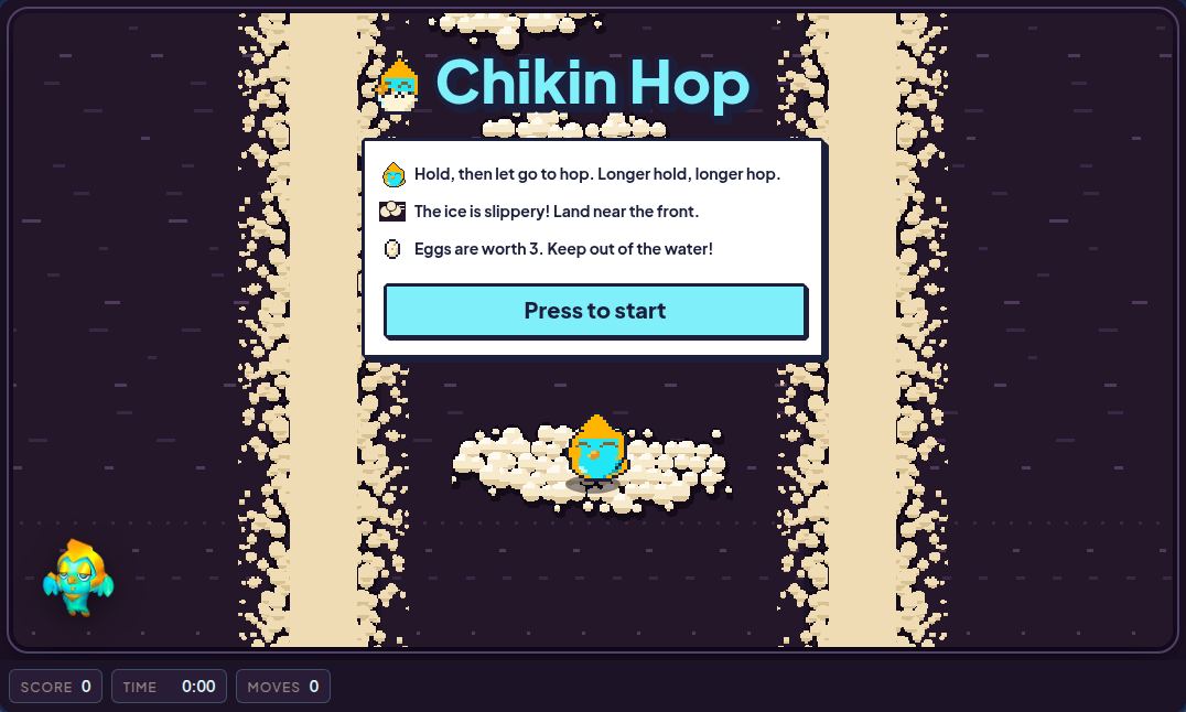 A new game of Chikin Hop