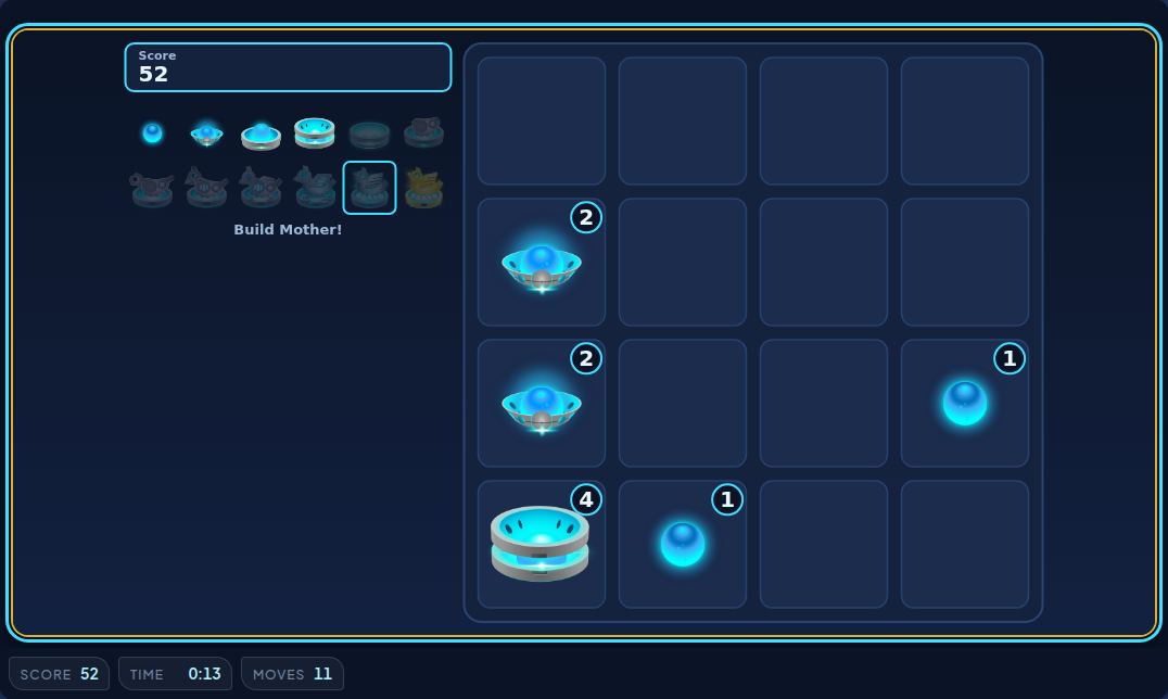 Mecha Merge en juego